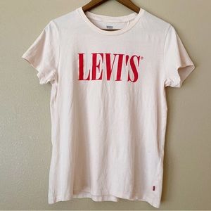 NWT Levi's Pink Graphic Tee